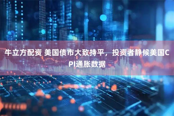 牛立方配资 美国债市大致持平，投资者静候美国CPI通胀数据